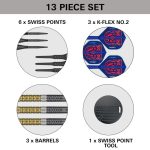 Set sageti darts soft Target Raymond Van Barneveld G6, 18g 95% wolfram