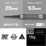 Set sageti darts soft Target SP Redux 10, 18g, 90% tungsten