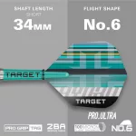 Set sageti darts soft Target Hydro 12, 18g 90% wolfram