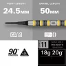 Set sageti darts soft Target Buzz 11, 18g 90% wolfram