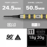 Set sageti darts soft Target Buzz 11, 20g 90% wolfram