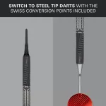 Set sageti dartsl soft Target Shift, 18g 90% wolfram