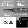  Set sageti darts soft Target Luke Littler Fallout, 19g 90% wolfram