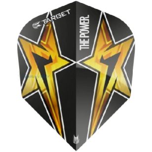 Fluturas darts TARGET POWER STAR negru