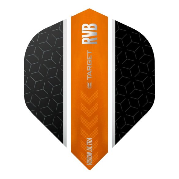 Fluturasi darts Target RVB Ultra Vision negru/portocaliu