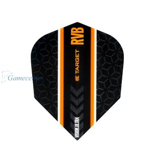   Fluturasi darts Target RVB VISION ULTRA negru/portocaliu, Raymond van Barneveld