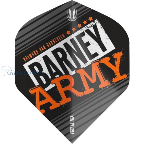 Fluturasi darts Target Barney Army Pro ultra negru no2