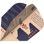 Fluturasi darts Target Barney 25 Pro Ultra, No6, 9 bucati