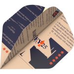 Fluturasi darts Target Barney 25 Pro Ultra, No2, 9 bucati