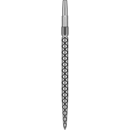 Varf Darts TARGET Swiss Point Diamond Pro din otel, 35mm,Argintiu 