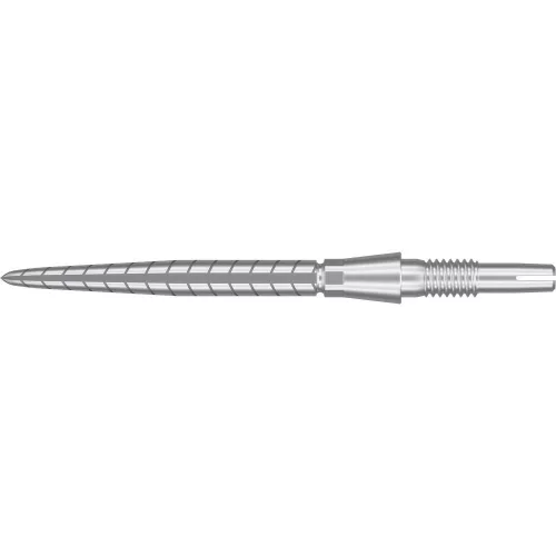 Varf metalic TARGET SP Swiss Storm Quartz Point argintiu, 26mm