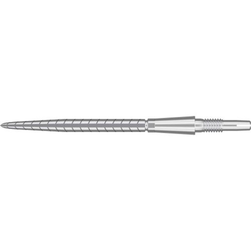Varf metalic TARGET SP Swiss Storm Quartz Point argintiu, 35mm