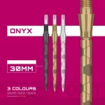 Varf darts steel TARGET SP Swiss Storm Onyx Point, auriu, 30 mm
