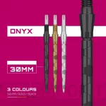 Varf darts steel TARGET SP Swiss Storm Onyx Point, negru, 30 mm