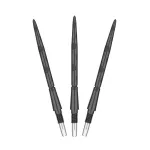 Varf darts steel TARGET SP Swiss Storm Onyx Point, negru, 35 mm