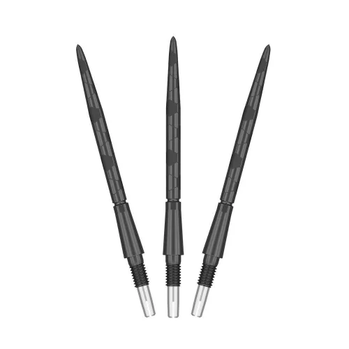 Varf darts steel TARGET SP Swiss Storm Onyx Point, negru, 35 mm