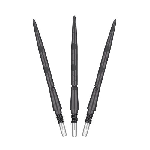 Varf darts steel TARGET SP Swiss Storm Onyx Point, negru, 35 mm