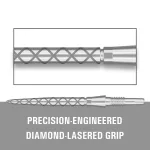 Varf TARGET Swiss Storm Diamond argintiu 2024, 26 mm