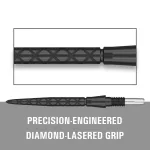 Varf darts TARGET Swiss Storm Diamond negru 2024, 35mm