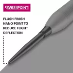 Varf darts TARGET Swiss Storm Nano Point negru 2024 35mm