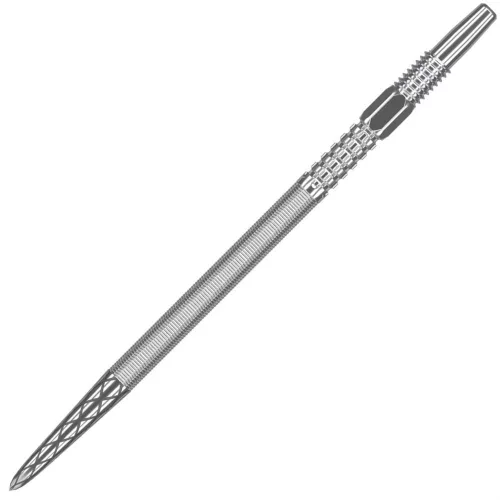 Varf TARGET Swiss Point Swiss DX varf metalic, 40mm argintiu