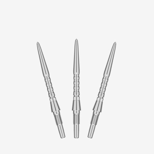Varf darts metalic TARGET SP Swiss Storm Surge argintiu, 26mm