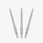 Varf darts metalic TARGET SP Swiss Storm Surge argintiu, 30mm