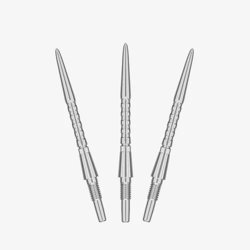 Varf darts metalic TARGET SP Swiss Storm Surge argintiu, 30mm