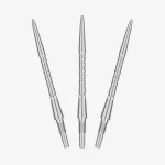 Varf darts metalic TARGET SP Swiss Storm Surge argintiu, 35mm