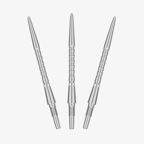 Varf darts metalic TARGET SP Swiss Storm Surge argintiu, 35mm