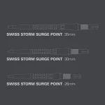 Varf darts metalic TARGET SP Swiss Storm Surge negru, 30mm