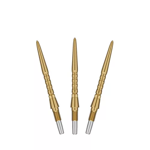 Varf darts TARGET SP Swiss Storm Surge auriu, 26mm