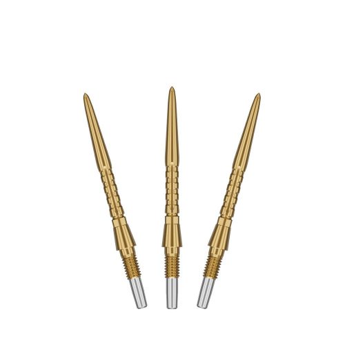 Varf darts TARGET SP Swiss Storm Surge auriu, 26mm