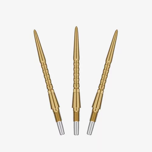 Varf darts TARGET SP Swiss Storm Surge auriu, 30mm