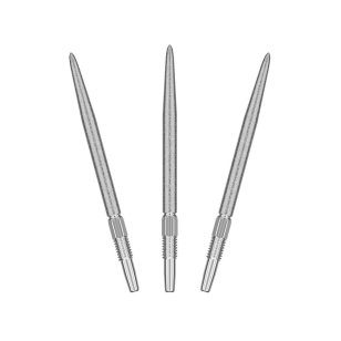 Varf darts metalic TARGET Swiss SLK, argintiu 30mm