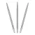 Varfuri metalice Darts – TARGET SP Swiss SLK, argintii, 42mm