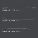 Varf darts Target Swiss SLK, auriu 30mm