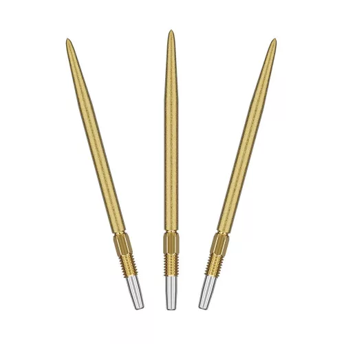 Varfuri metalice Darts – TARGET SP Swiss SLK, auriu, 35mm