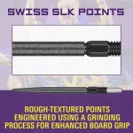 Varf darts Target Swiss SLK, negru 30mm