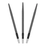 Varfuri darts metalice TARGET SP Swiss SLK negru, 42mm