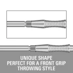 Varf darts TARGET Swiss Point Storm RST, argintiu 42mm