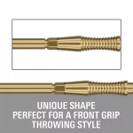 Varf darts TARGET Swiss Storm RST, auriu 35 mm