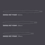 Varf darts TARGET Swiss Storm RST, negru 30mm