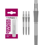 Varf darts Target Swiss Point Elysian Arcehtype 43, argintiu 30mm