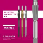 Varf darts Target Swiss Point Elysian Arcehtype 43, argintiu 30mm