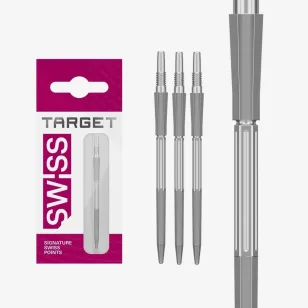   Varf drats Target Swiss Point Elysian Archetype 43, argintiu 42mm