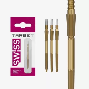   Varf darts Target Swiss Point Elysian Archetype 43, auriu 35mm
