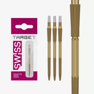   varf darts target Swiss Point Elysian Archetype 43, auriu 42mm