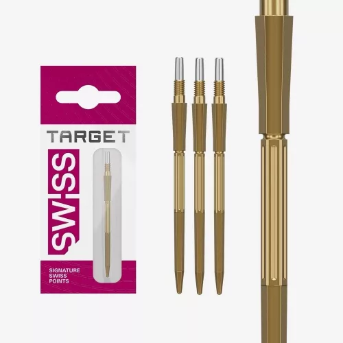 varf darts target Swiss Point Elysian Archetype 43, auriu 42mm
