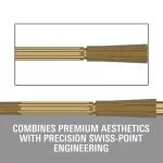 varf darts target Swiss Point Elysian Archetype 43, auriu 42mm
